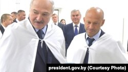 Аляксандар Лукашэнка і Аляксандар Машэнскі, архіўнае фота