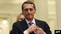 Глава Службы внешней разведки России Сергей Нарышкин