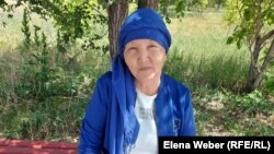 Зауре Бактыбаева, старшая сестра убитого гражданского активиста Галы Бактыбаева. Она проходила по делу потерпевшей стороной