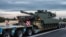 Американские танки М1 "Абрамс" по прибытии в Польшу для передачи польским ВС. Июнь 2022 года