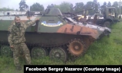 Та сама МТЛБ на якій Сергій Назаров щоночі їздив у ДАП