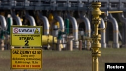 Частина газопроводу «Ямал – Європа» в Польщі, травень 2022 року