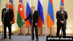 Prezidentlərin Soçidə üçtərəfli görüşü