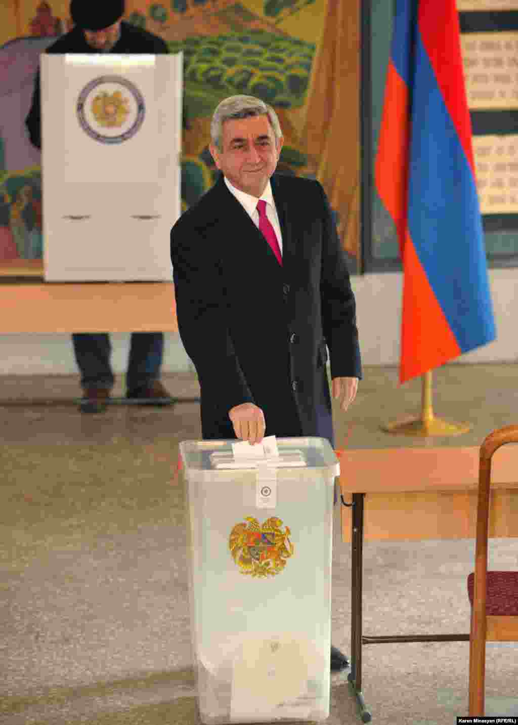 Armenia -- Presidential elections, 18Feb2013
