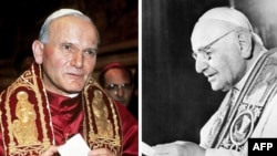 Понтифіки Іван Павло ІІ й Іван ХХІІІ
