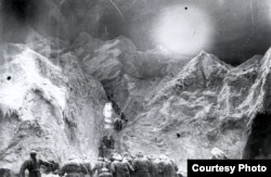 Үркүн тууралуу иллюстрациялык сүрөт.