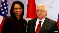 محمود عباس مخالفت خود با تشکیل مرزهای موقت را به کاندولیزا رایس ابراز کرد.