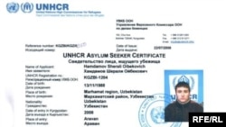 Озодлик бундан аввал ҳам тақдим этган бу ҳужжатга кўра¸ БМТ дан қочқинлик изловчи шахс мақомини олганлар ўз аризаси юзасидан қарор чиқарилмагунча¸ халқаро қонунлар ҳимоятида бўлади ва уларни ватанга мажбуран қайтариш таъқиқланади.