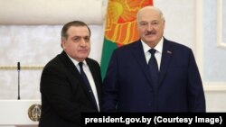 Георгий Саганелидзе и Александр Лукашенко