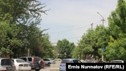 Алиев көчөсүндөгү тосмо