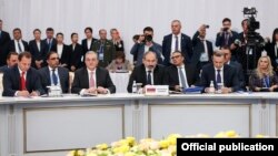 Делегация в Армении на саммите ОДКБ в Астане, 8 ноября 2018 г․