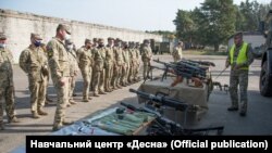 Навучальны вайсковы цэнтар «Дзясна», Чарнігаўская вобласьць. Архіўнае фота