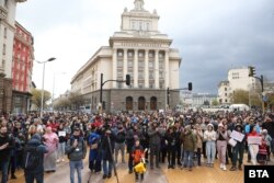 Протестът в София