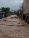 Iran - floods in western Iran after cloud-seeding - UGC screen grab