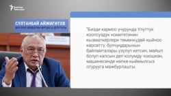 Айжигитов президент Жапаровго арызданды 