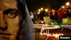 مراسم یادبود الکسی ناوالنی در مونیخ، آلمان