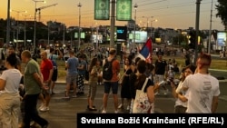 Blokada saobraćajnica na Autokomandi u Beogradu, 29.6.2025.