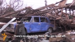 Homes Burn As Separatists Make Gains Near Luhansk