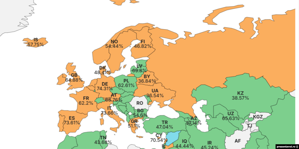 Europa - vot diaspora 4 mai