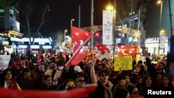 Ցույց Ստամբուլում, Թուրքիա, 26-ը մարտի, 2025թ.