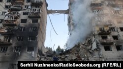 Наслідки російської атаки в Києві, 17 червня 2025 року 