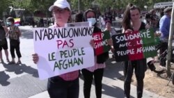 Paris Rally Pledges Solidarity With Afghan Women
