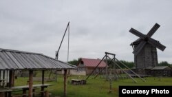 Ачык һавадагы "Татар авылы" этнографик музейның гомум күренеше