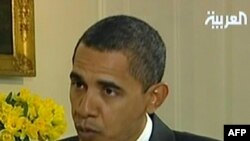 مصاحبه اختصاصی رئيس‌جمهوری آمريکا با شبکه العربيه دوشنبه ۸ بهمن ۱۳۸۷ 