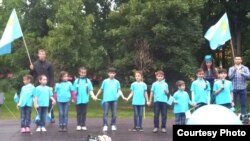 Киевта кырымтатар байрагы көне