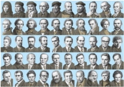 Галерэя выбітных асобаў, аўтар Уладзімер Скамарошчанка