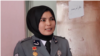 Afghanistan - Najiba Noor Delawari is the first woman to be district police chief in Sheberghan, Jowzjan Province (Jawzjan) - screen grab