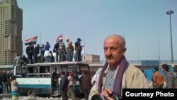 رضا دقتی در میدان تحریر قاهره