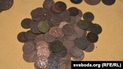 Россып медных шэлегаў-барацінак