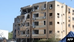 بیمارستان سوروکا در جنوب اسرائیل که در حملهٔ موشکی ایران آسیب دید