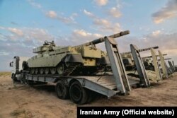 نمایی از تجهیزات به کار رفته در رزمایش فاتحان خیبر در شمال‌غرب ایران