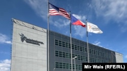 "Азаттыктын" Прагадагы кеңсеси.