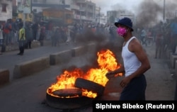 Пратэст у Антананарыву 9 кастрычніка