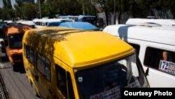 Бишкектеги кичи автобустар