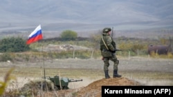 Российский миротворец в Нагорном Карабахе, 20 ноября 2020 г.