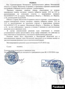 Постанова суду