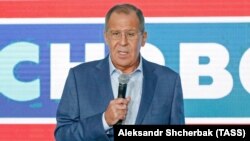 Министр иностранных дел России Сергей Лавров (архив) 