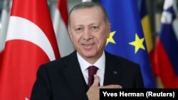 Президент Турции Реджеп Тайип Эрдоган (архив)