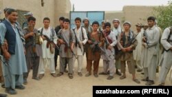 Вооруженная группировка этнических туркмен, Северный Афганистан.  
