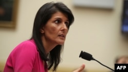 نیکی هیلی بر راستی‌آزمایی دقیق برنامه‌های اتمی ایران و اجرای تعهدات این کشور در چارچوب توافق هسته‌ای تاکید کرد