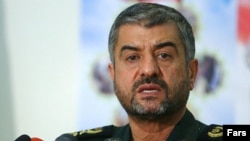 محمد علی جعفری فرمانده سپاه پاسداران انقلاب اسلامی ايران.