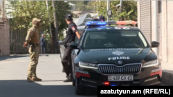 Իրավապահները դեպքի վայրում, Մերձավան, 24-ը սեպտեմբերի, 2025թ. 