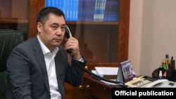 Садыр Жапаров. 