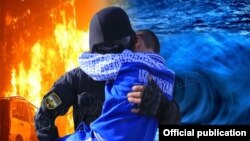 Миллий гвардия Телеграм каналидан олинган сурат.