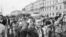 Демонстрация ленинградцев на Невском проспекте в ответ на решения Государственного комитета по чрезвычайному положению в СССР 