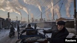 نیروگاه زغال سنگی در چین؛ عکس از کوین فرایر برنده جایزه ورلد پرس فوتو